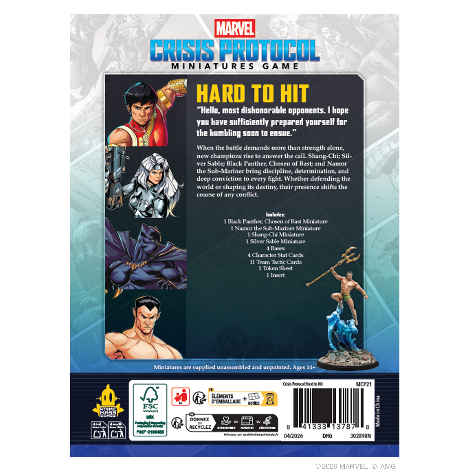 PRE-ORDER: Marvel Crisis Protocol: Hard to Hit