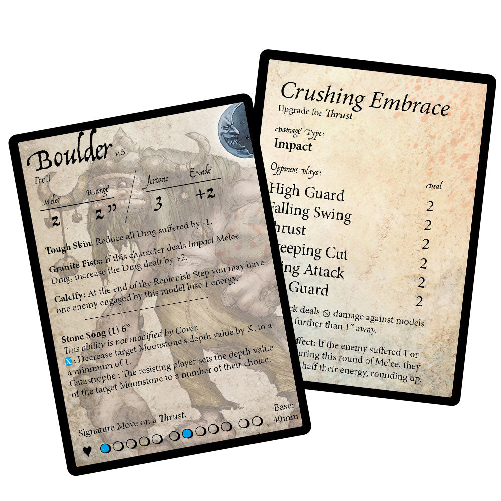 Moonstone: Stat Card Errata Pack 2025