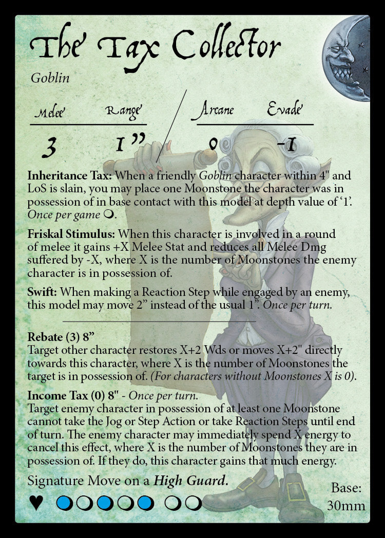 Moonstone: Death and Taxes