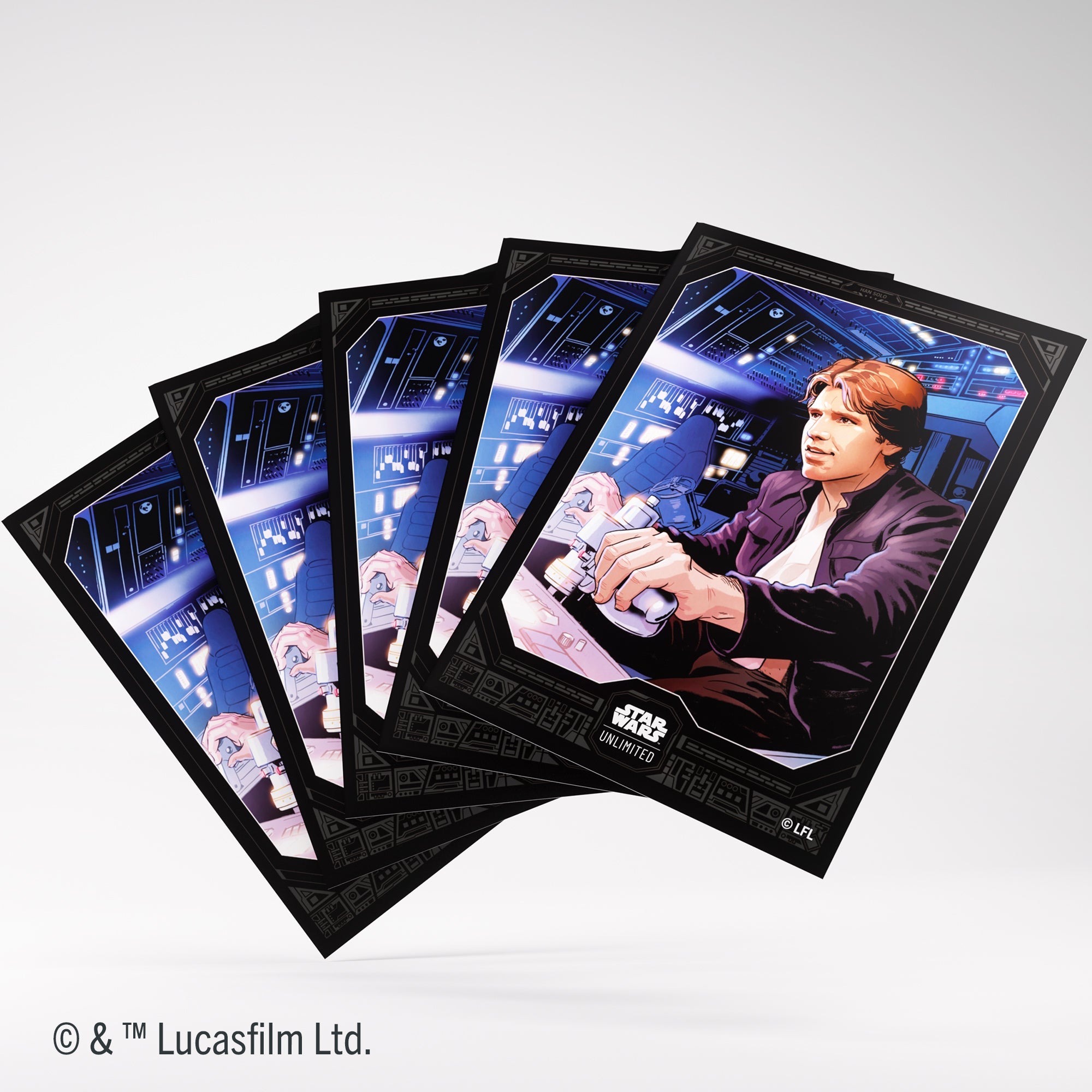 Star Wars Unlimited: Premium Art Sleeve Han Solo