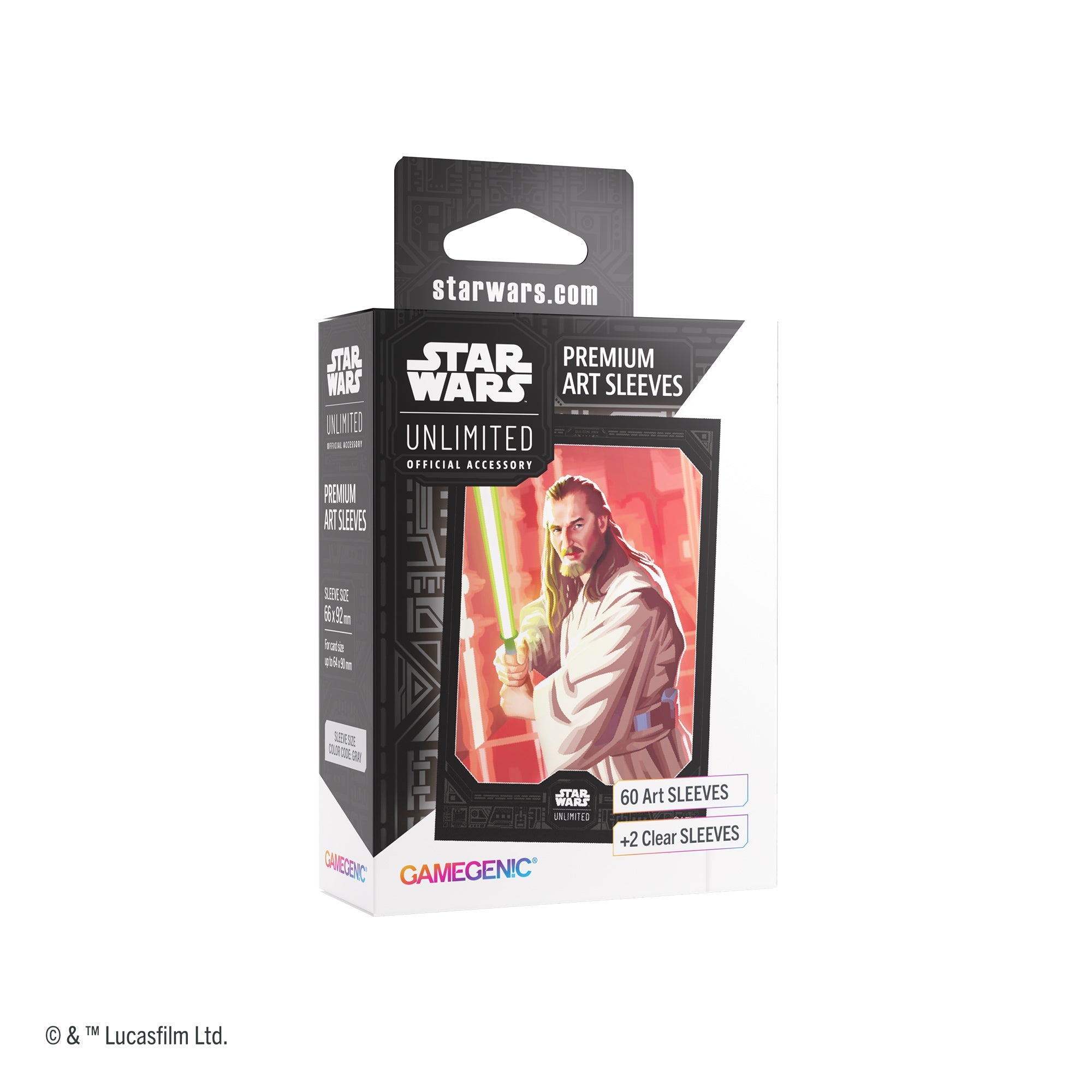 Star Wars Unlimited: Premium Art Sleeve - Qui-Gon Jinn