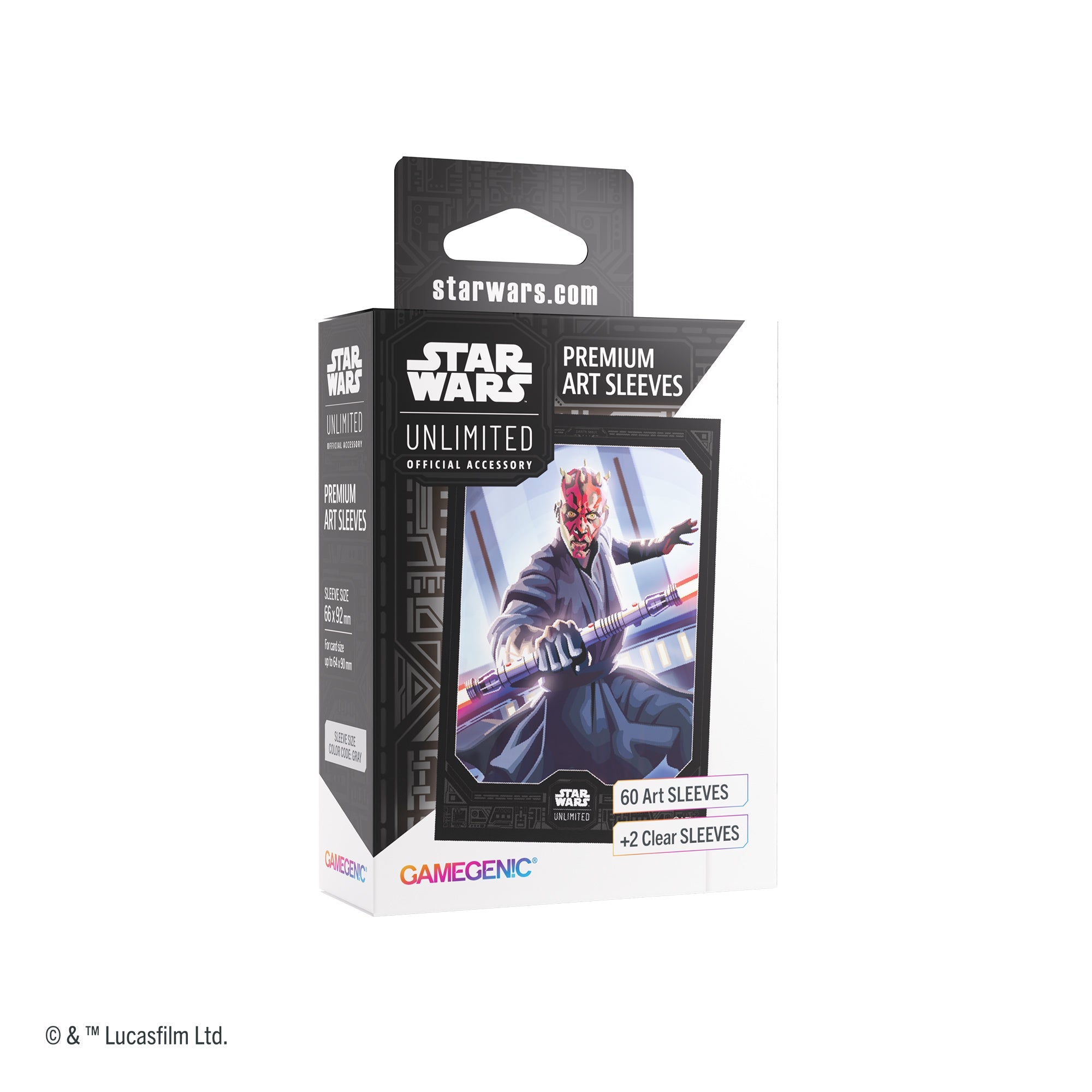 Star Wars Unlimited: Premium Art Sleeve - Darth Maul