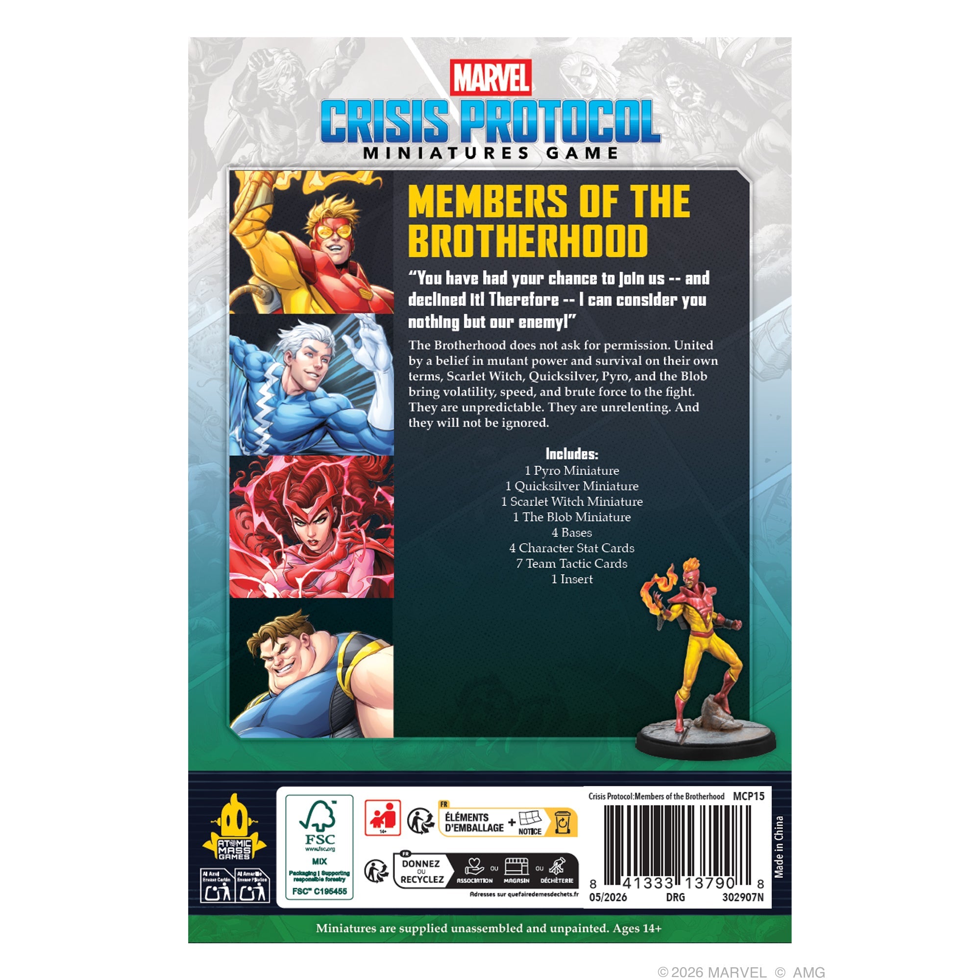 Marvel Crisis Protocol: Members of the Brotherhood