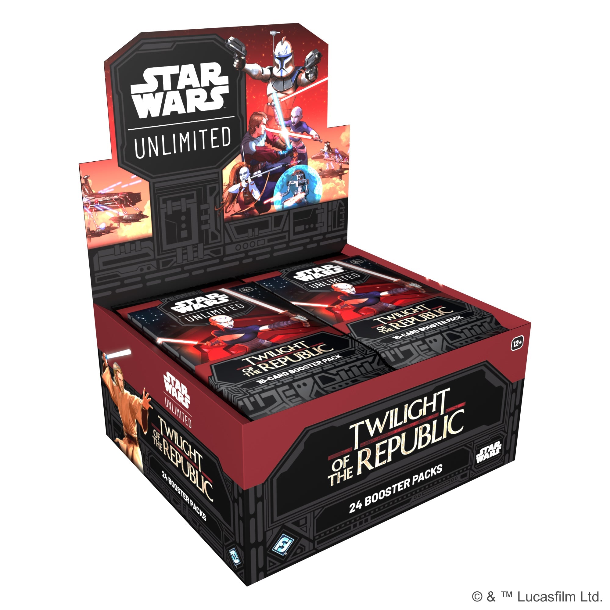 Star Wars Unlimited: Twilight of the Republic - Booster Display