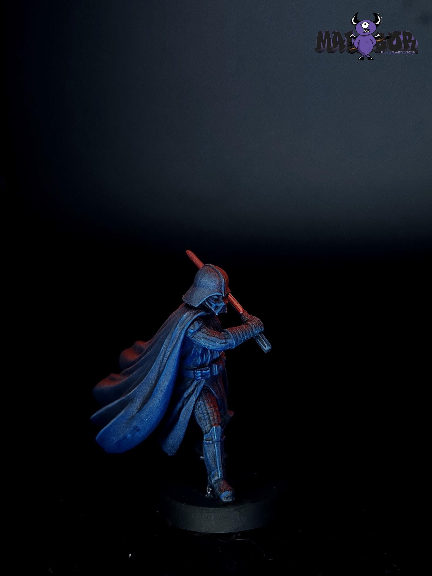 Fully painted Star Wars Legion: Darth Vader & General Veers Character Expansion by Malabor Paints