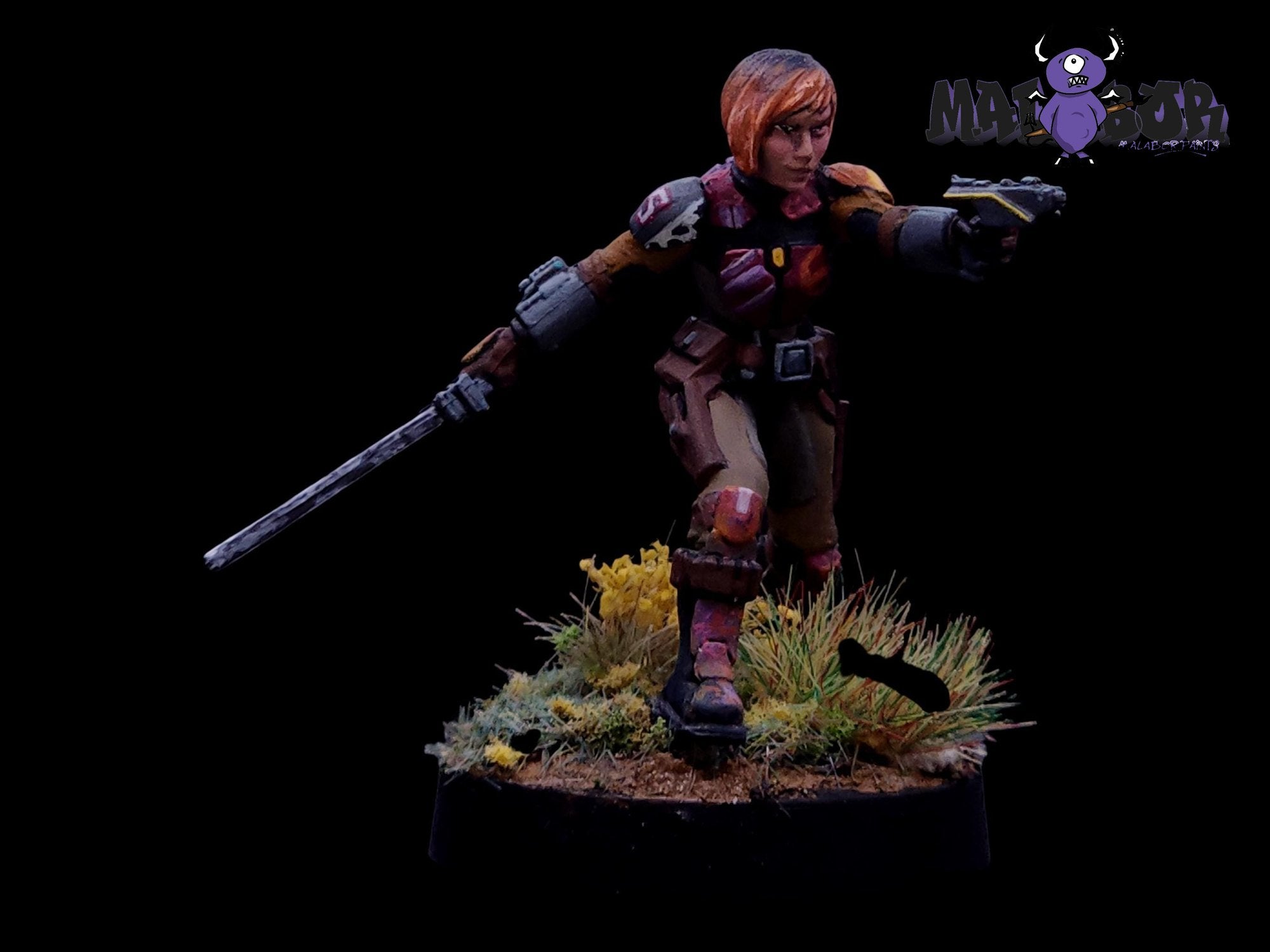 Fully painted Star Wars Legion: Rogues & Rebels by Malabor Paints