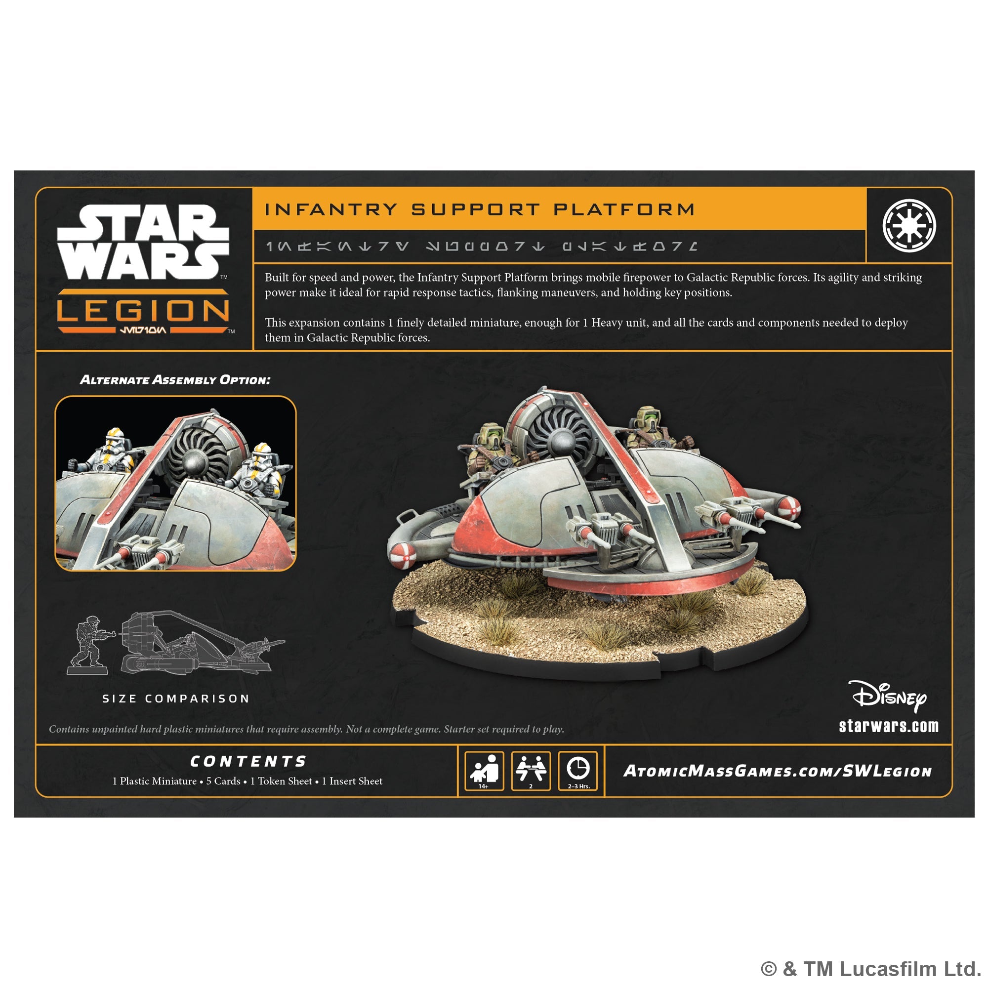 Star Wars Legion: Infantry Support Platform