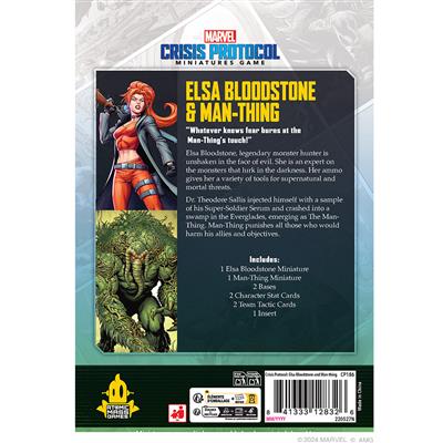 Marvel: Crisis Protocol - Marvel: Crisis Protocol - Elsa Bloodstone & Man-Thing