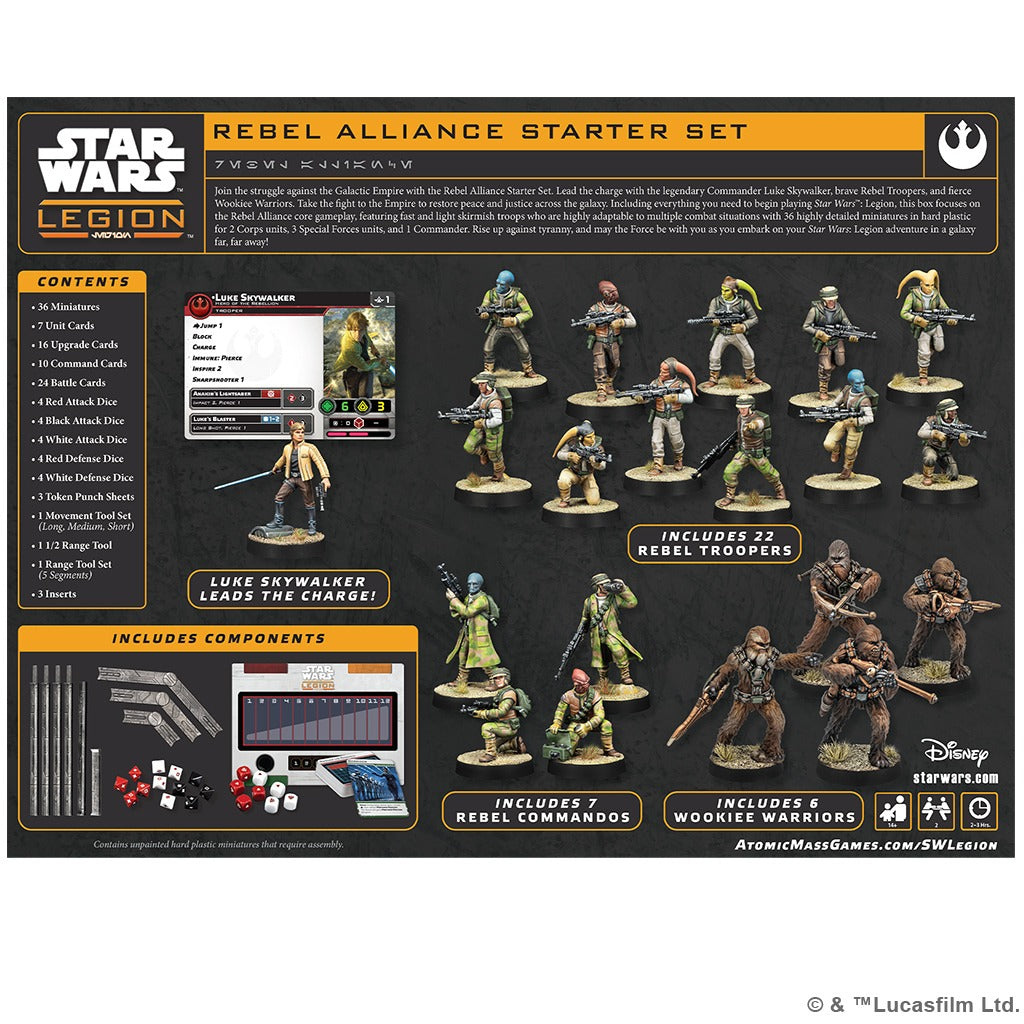 Pre-Order: Star Wars: Legion - Rebel Alliance Starter Set