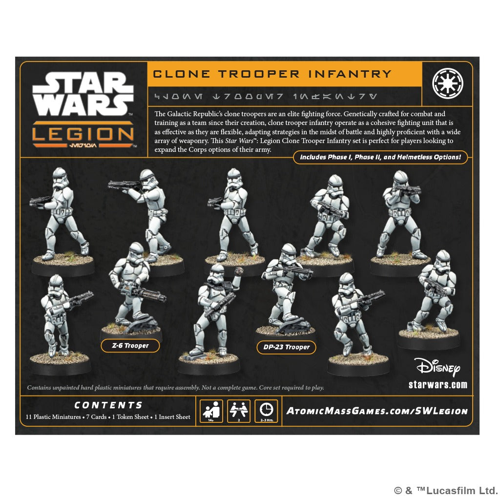 Pre-Order: Star Wars: Legion - Clone Troopers Infantry