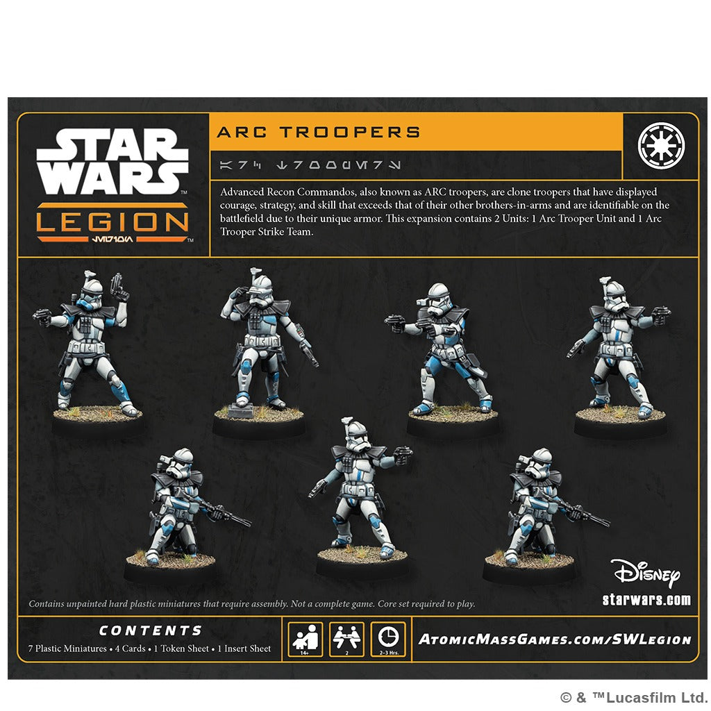Pre-Order: Star Wars: Legion - ARC Troopers Unit Expansion (Re-Sculpt)