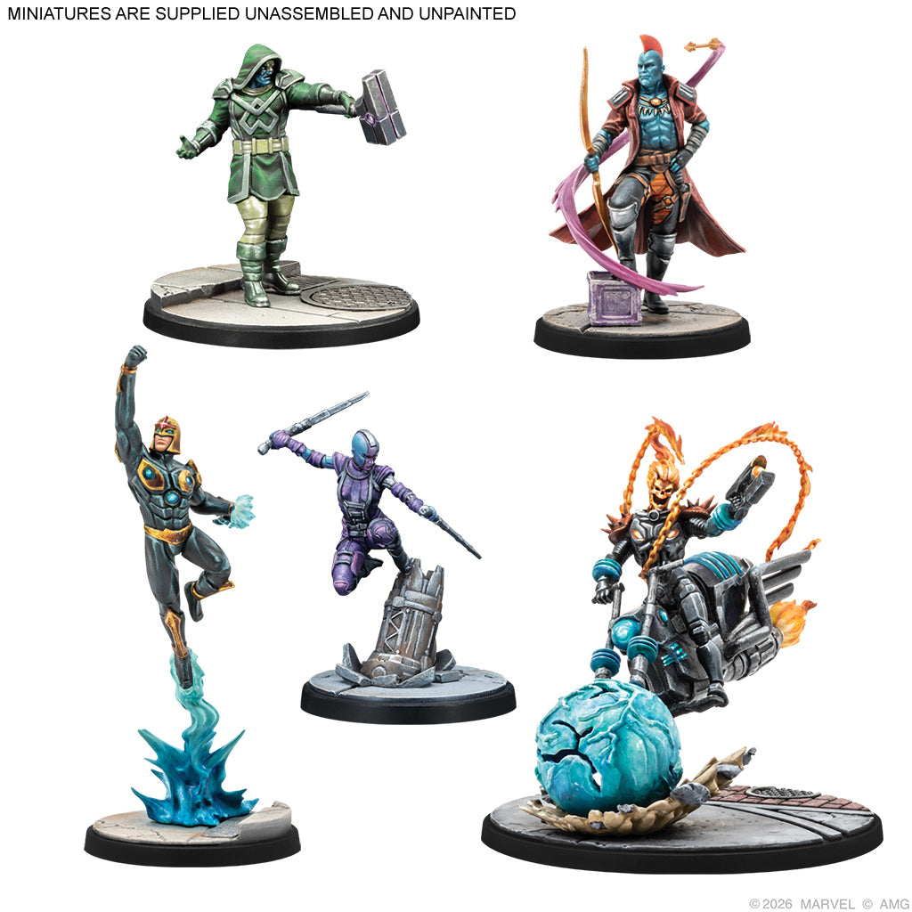 PRE-ORDER: Marvel: Crisis Protocol - Guardians of the Galaxy Starter Set