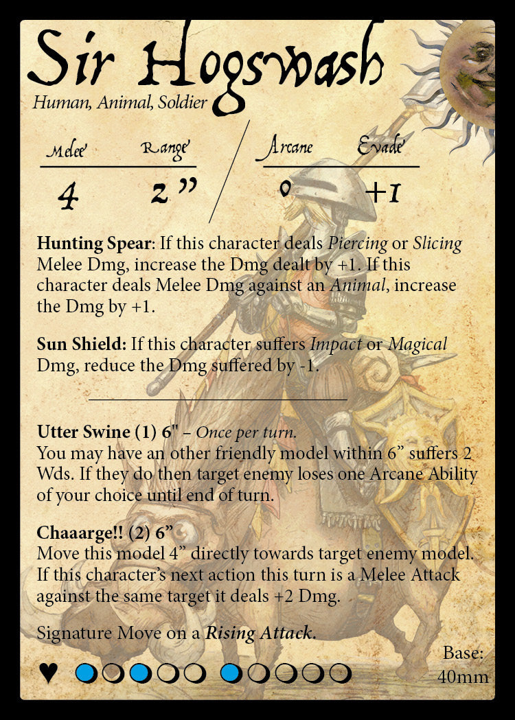 Moonstone: Sir Hogswash