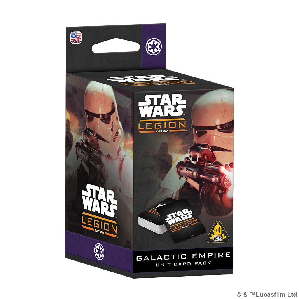 PRE-ORDER: Star Wars: Legion - Galactic Empire - Unit Card Pack