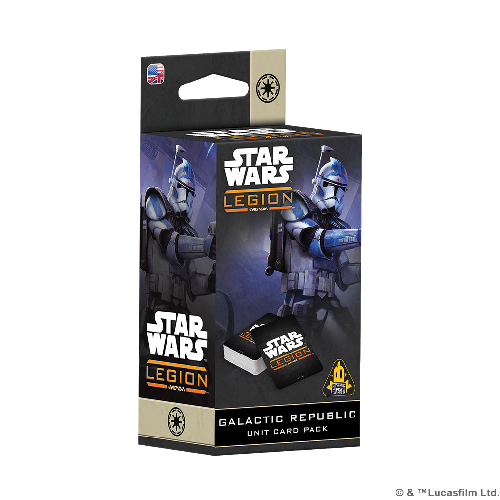 PRE-ORDER: Star Wars: Legion - Galactic Republic - Unit Card Pack
