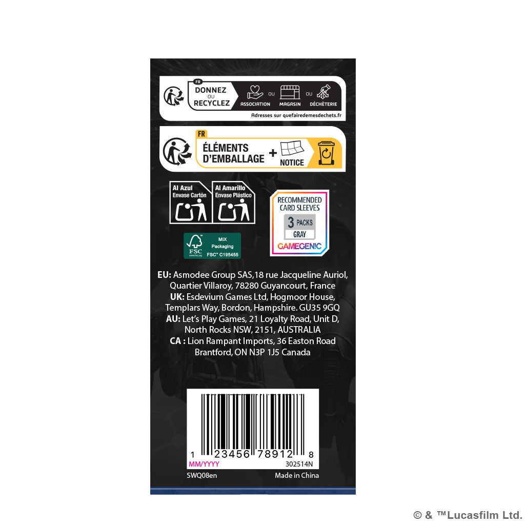 Star Wars: Legion - Separatist Alliance - Unit Card Pack