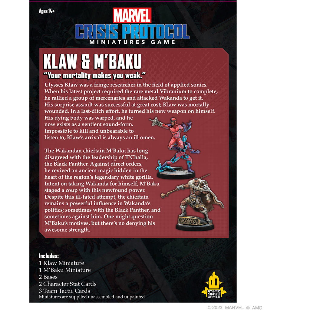 Marvel Crisis Protocol: Klaw & M&