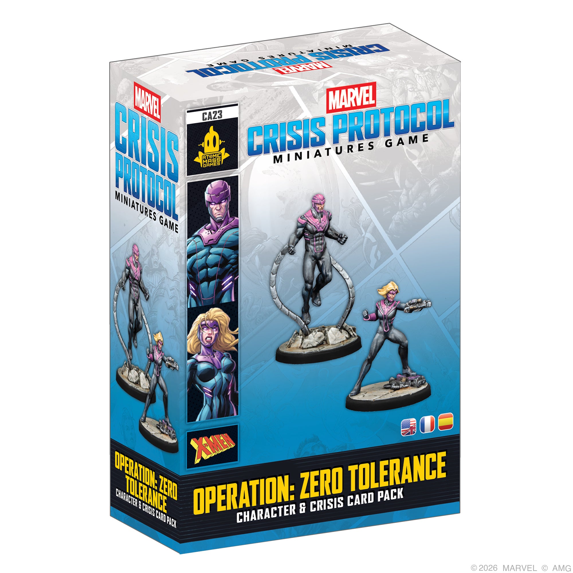 Marvel Crisis Protocol: Operation - Zero Tolerance Character &amp; Crisis Card Pack
