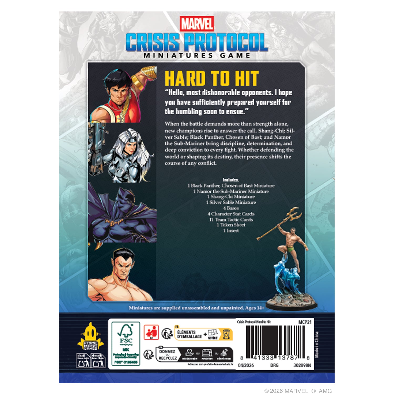 PRE-ORDER: Marvel Crisis Protocol: Hard to Hit