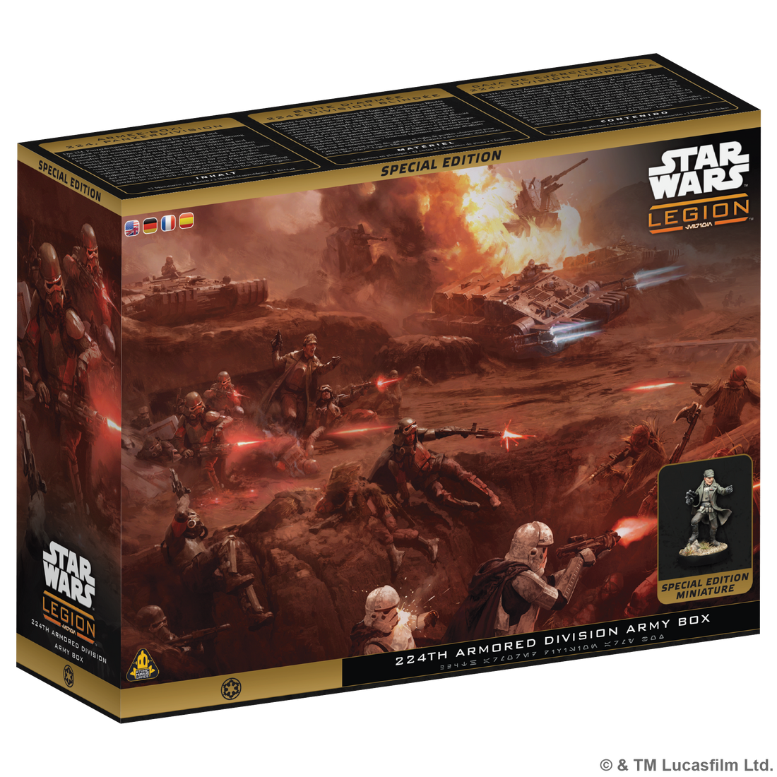 Star Wars Legion: Mimban 224th Mudtrooper Special Edition Army Box