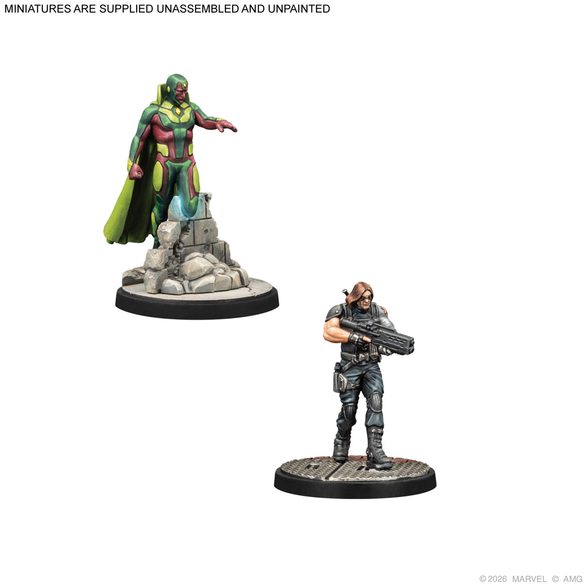 Marvel Crisis Protocol: Avengers Brains &amp; Brawn Character Pack