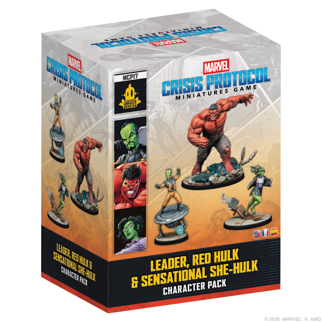 Marvel Crisis Protocol: Leader, Red Hulk &amp; Sensational She-Hulk