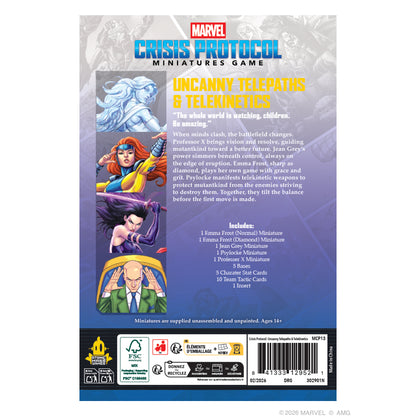 PRE-ORDER: Marvel Crisis Protocol: Uncanny Telepaths &amp; Telekinetics