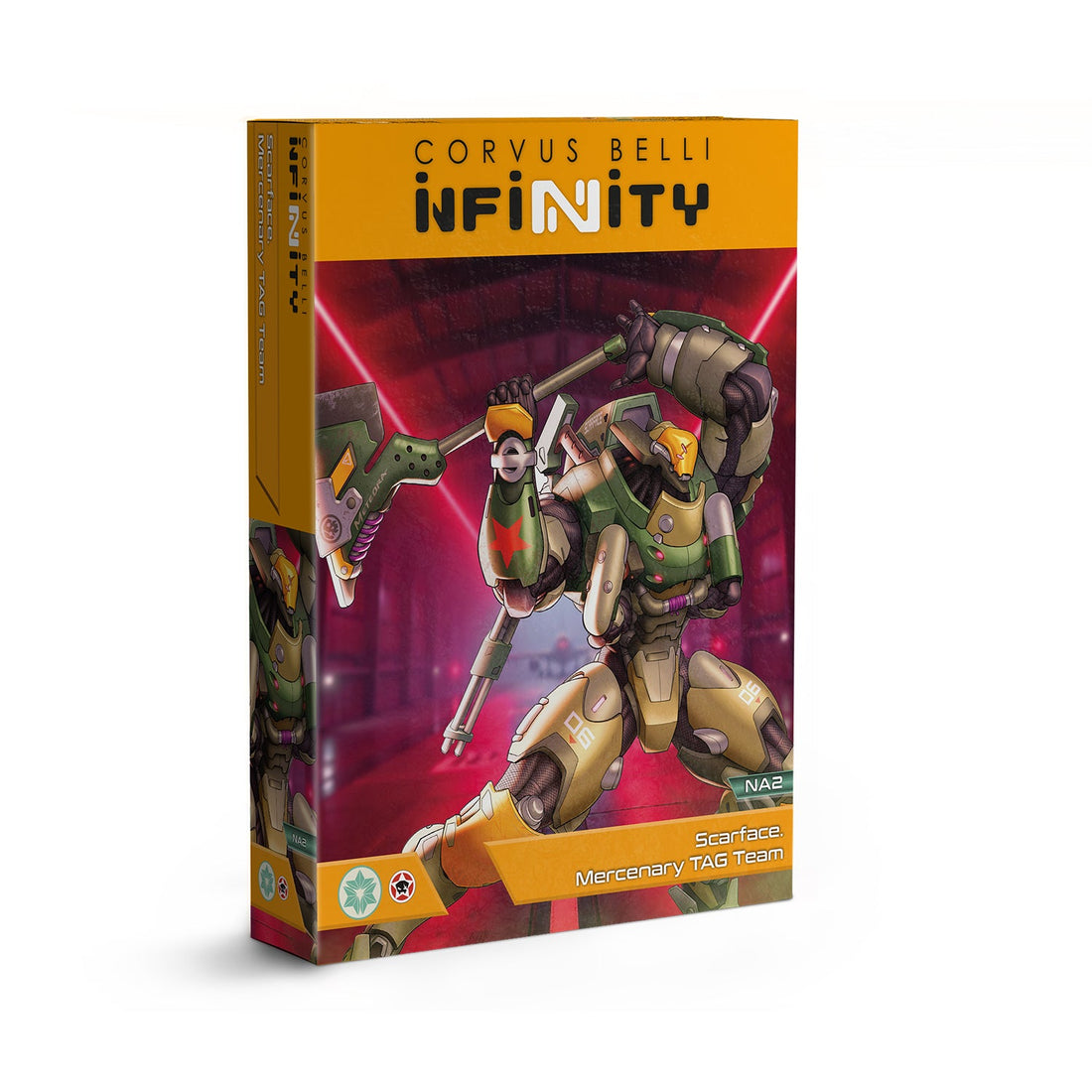 Infinity: Scarface &amp; Cordelia. Mercenary Armored Team