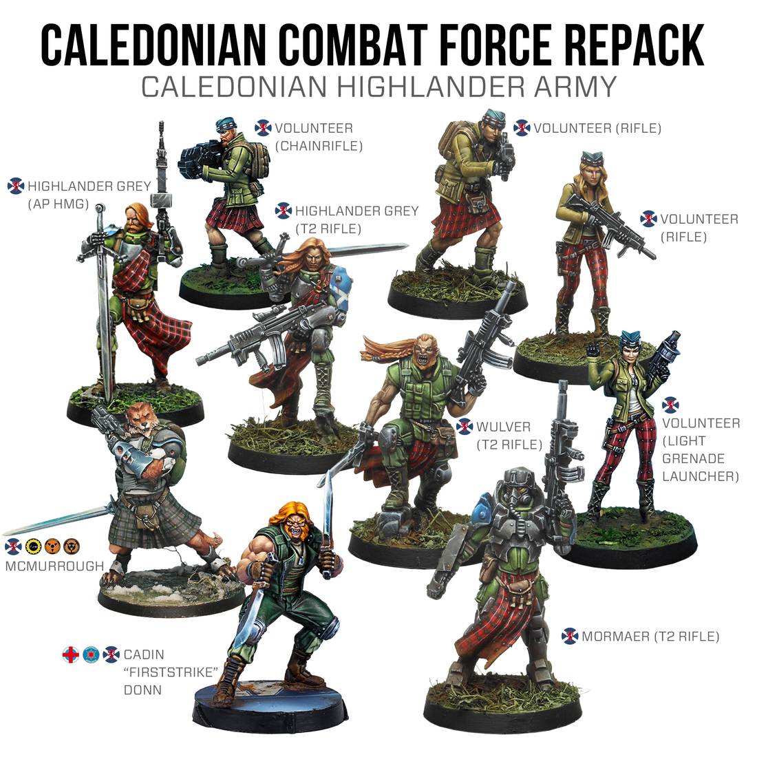 Infinity: Caledonian Combat Force Repack Alpha [LIMITED RELEASE]