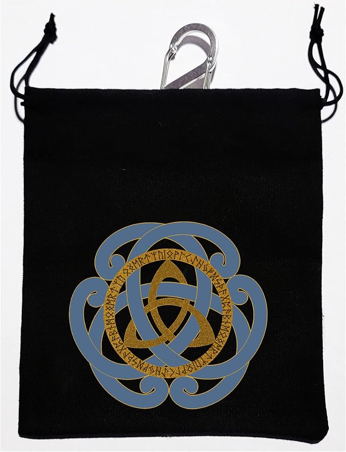 Hip-Clip Dice Bag: Dwarven Shield