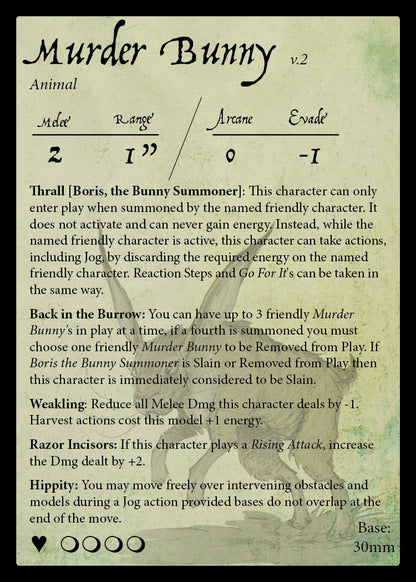 Moonstone: Boris the Bunny Summoner