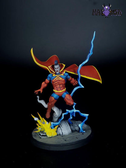 Fully painted Marvel Crisis Protocol: War of Kings Character and Crisis Card Pack by Malabor Paints