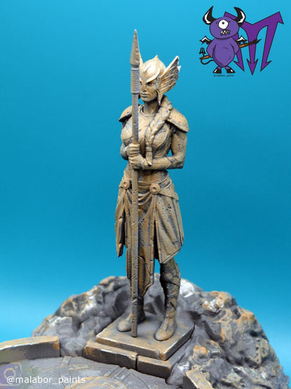 Fully painted Marvel Crisis Protocol: Asgardian Shrine Terrain Pack by Malabor Paints