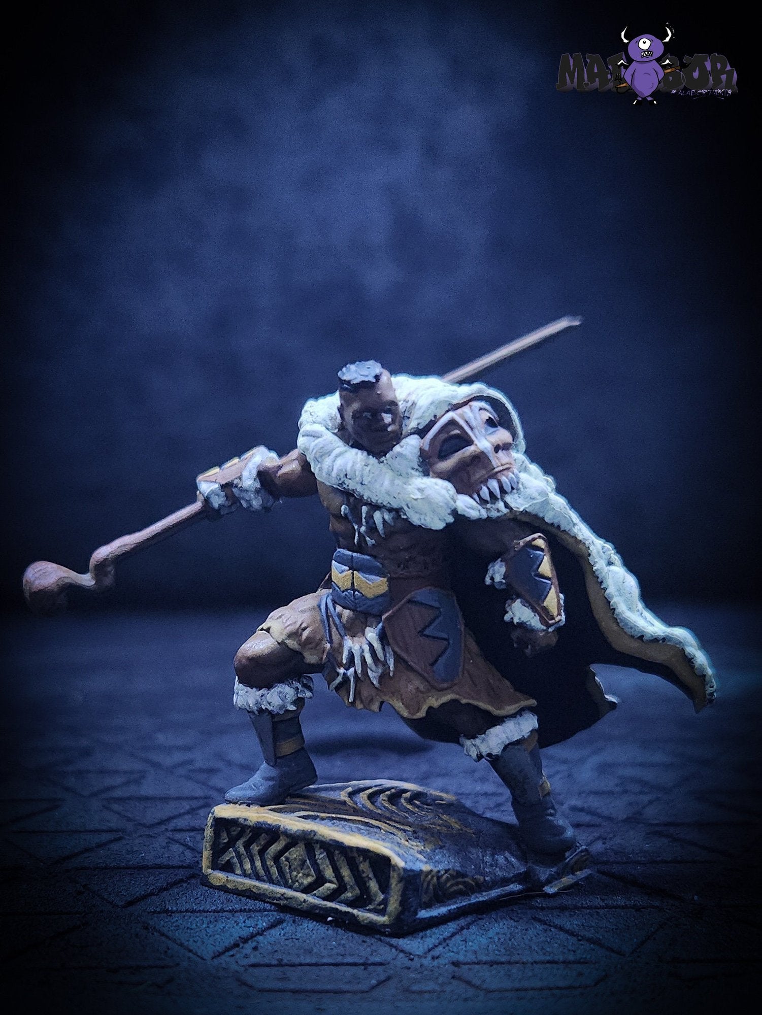Fully painted Marvel Crisis Protocol: Klaw &amp; M&