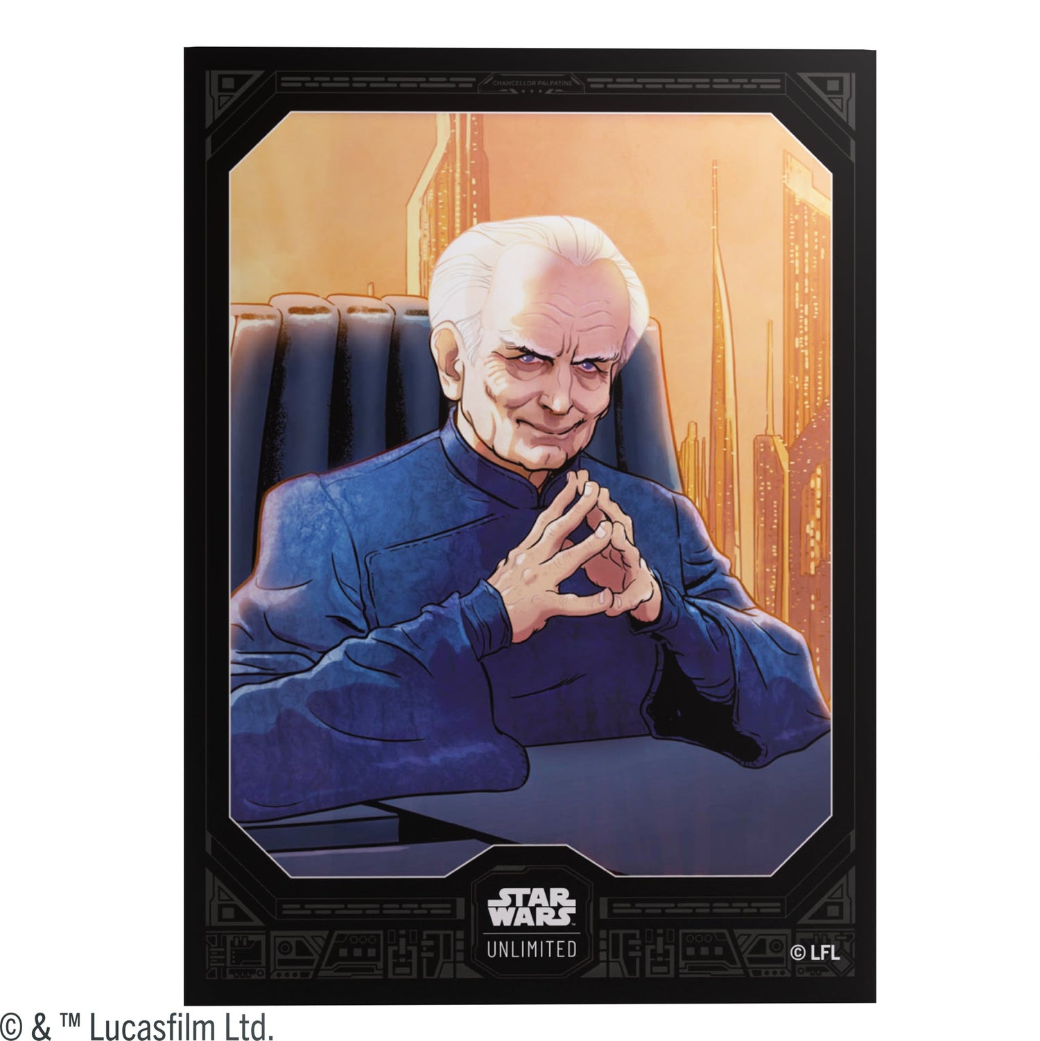 Star Wars Unlimited: Premium Art Sleeves - Chancellor Palpatine
