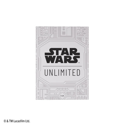 Star Wars Unlimited: Premium Art Sleeves - Unlimited Pattern White
