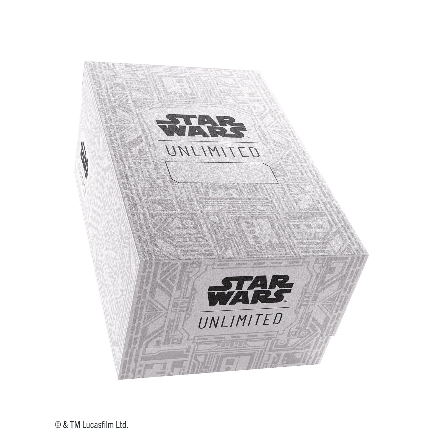 Star Wars Unlimited: Double Soft Crate - Unlimited Pattern White