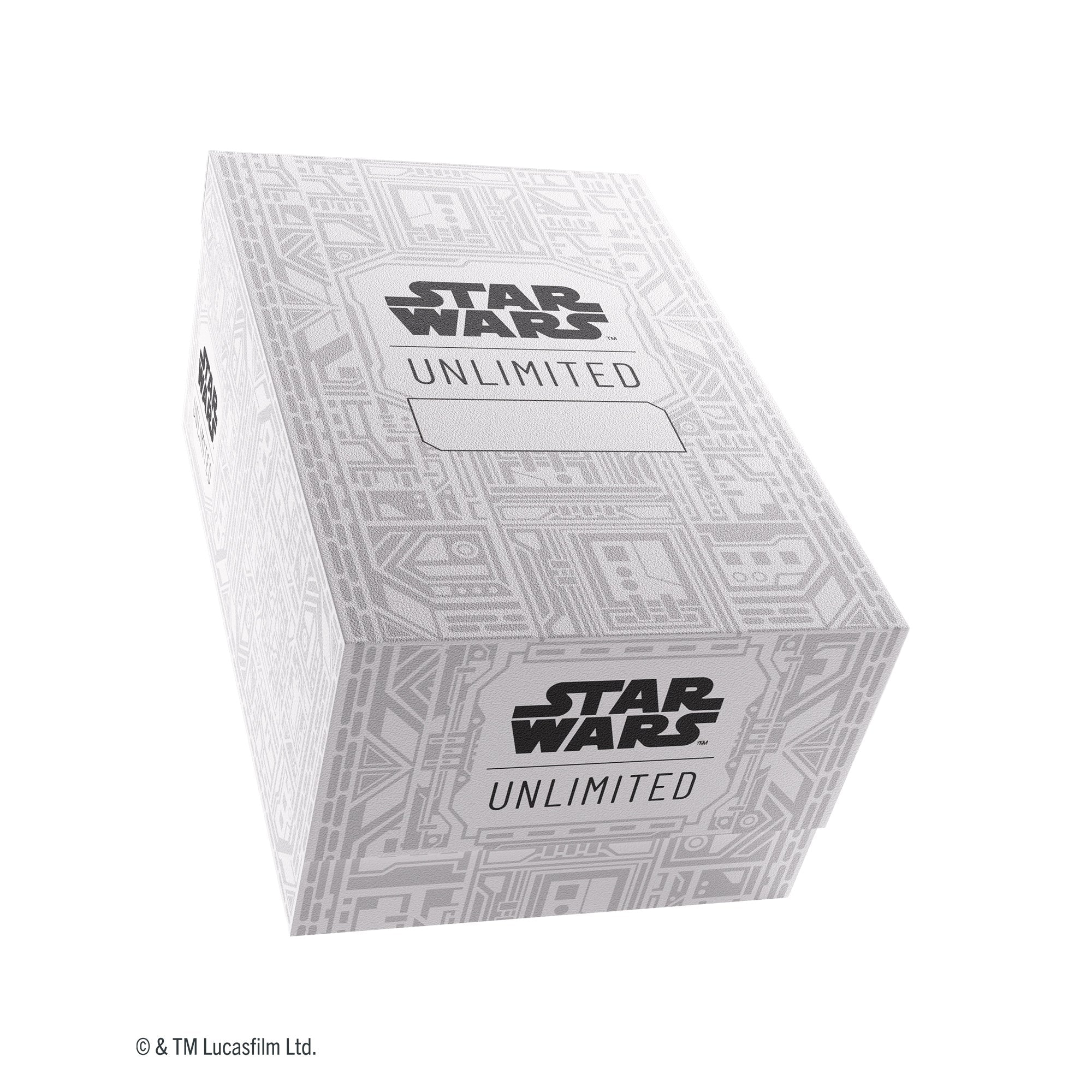 Star Wars Unlimited: Double Soft Crate - Unlimited Pattern White