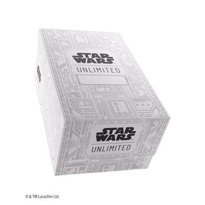Star Wars Unlimited: Double Soft Crate - Unlimited Pattern White