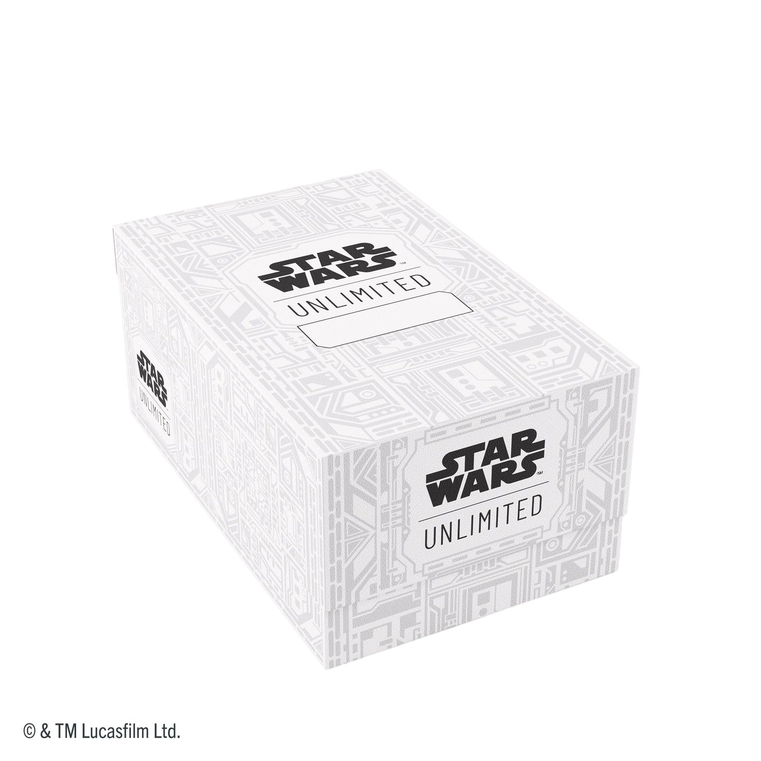 Star Wars Unlimited: Double Soft Crate - Unlimited Pattern White