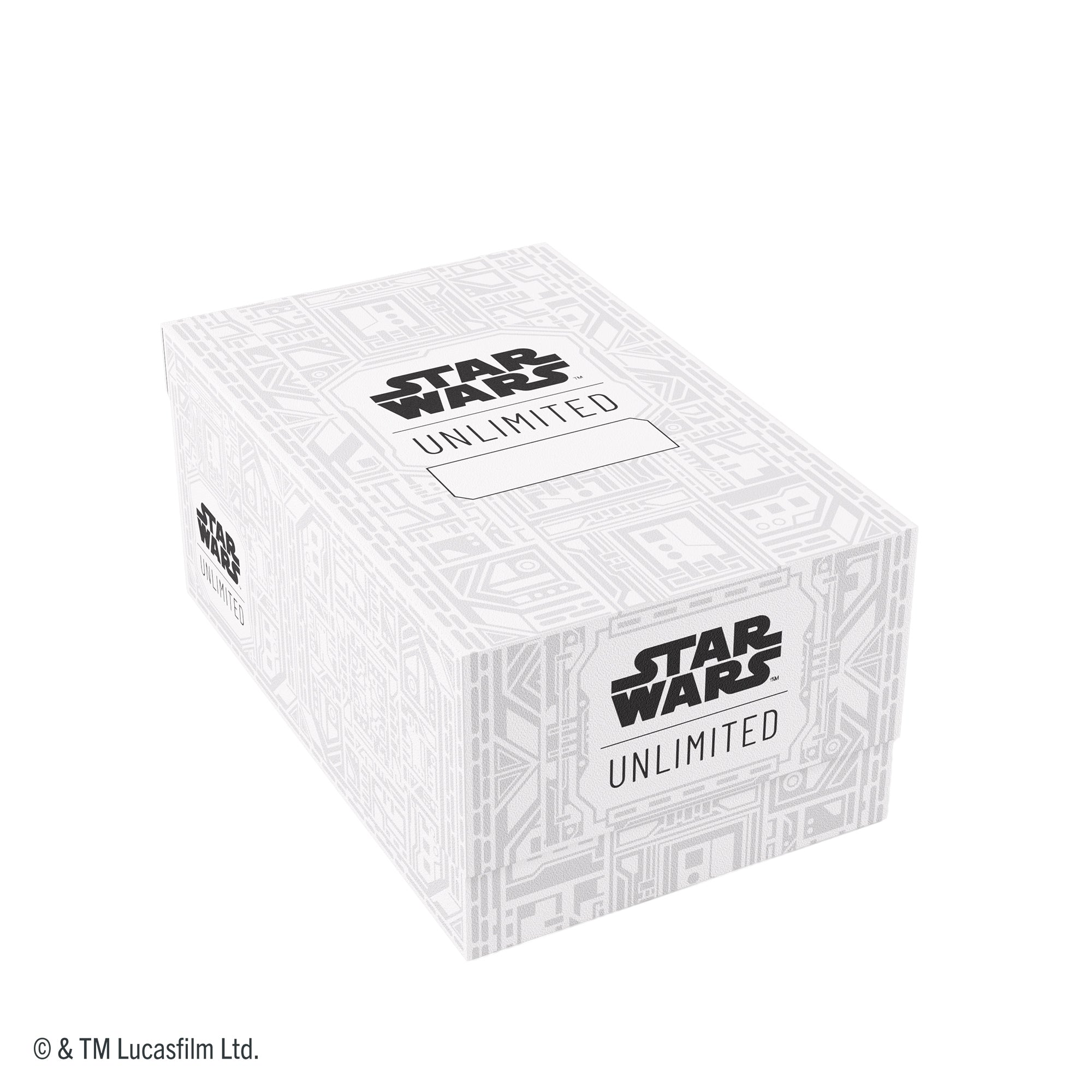 Star Wars Unlimited: Double Soft Crate - Unlimited Pattern White