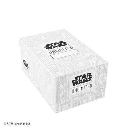 Star Wars Unlimited: Double Soft Crate - Unlimited Pattern White