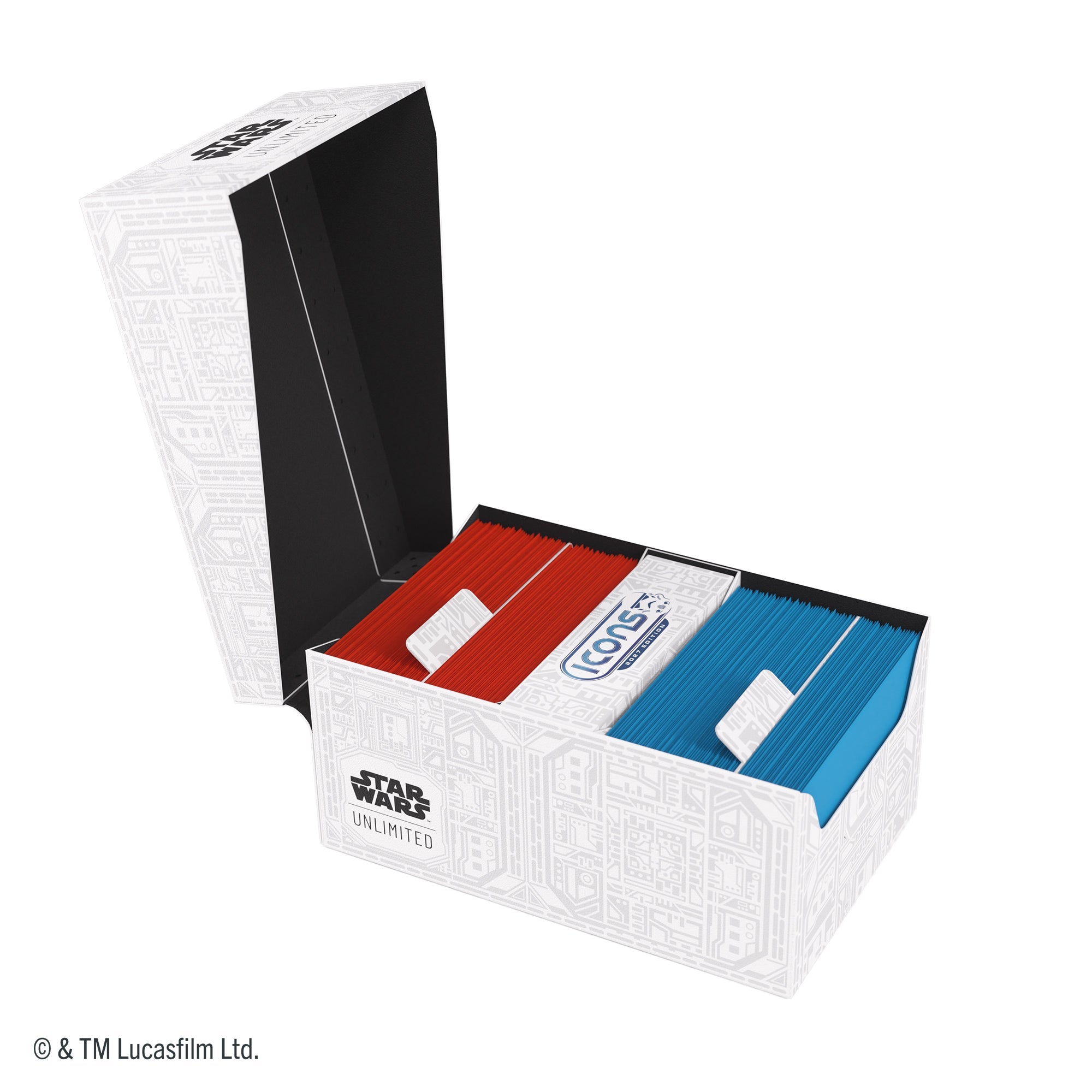 Star Wars Unlimited: Double Soft Crate - Unlimited Pattern White