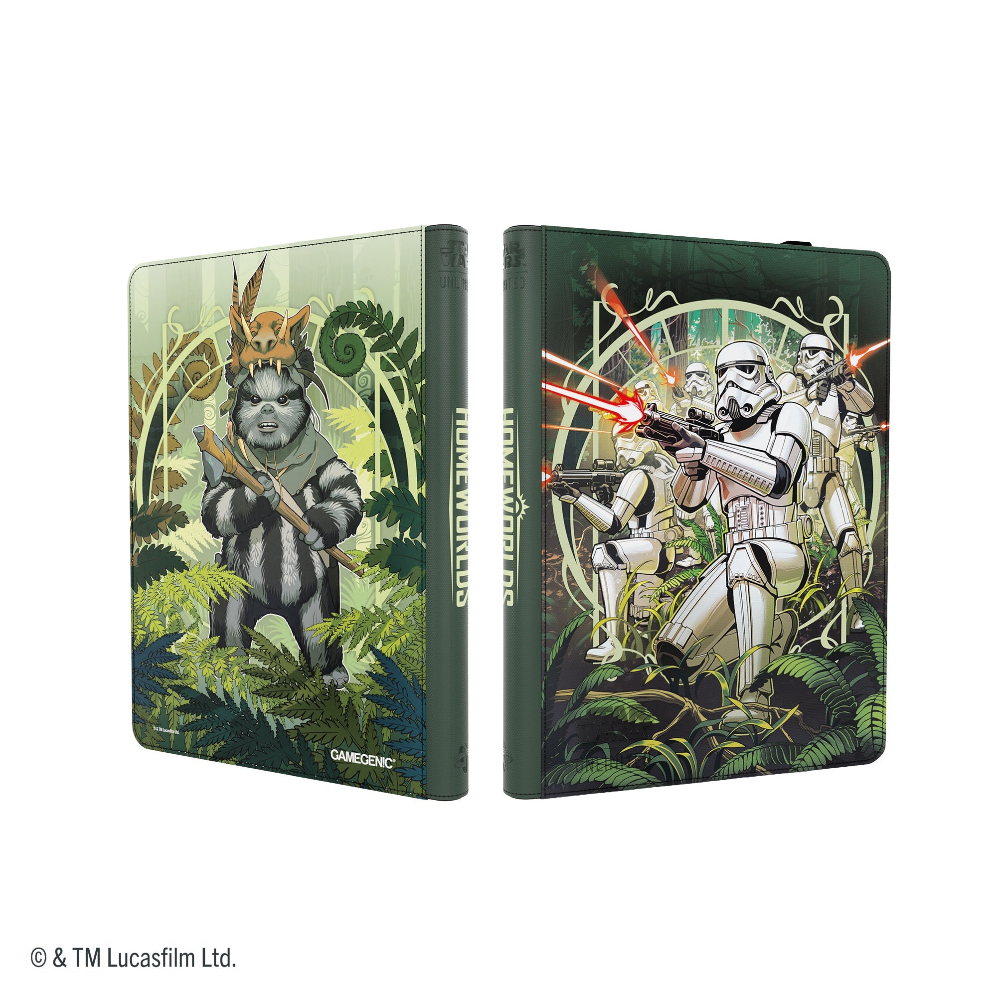 Star Wars Unlimited: Zip-Up Album 18-Pocket - The First Legion &amp; Teebo
