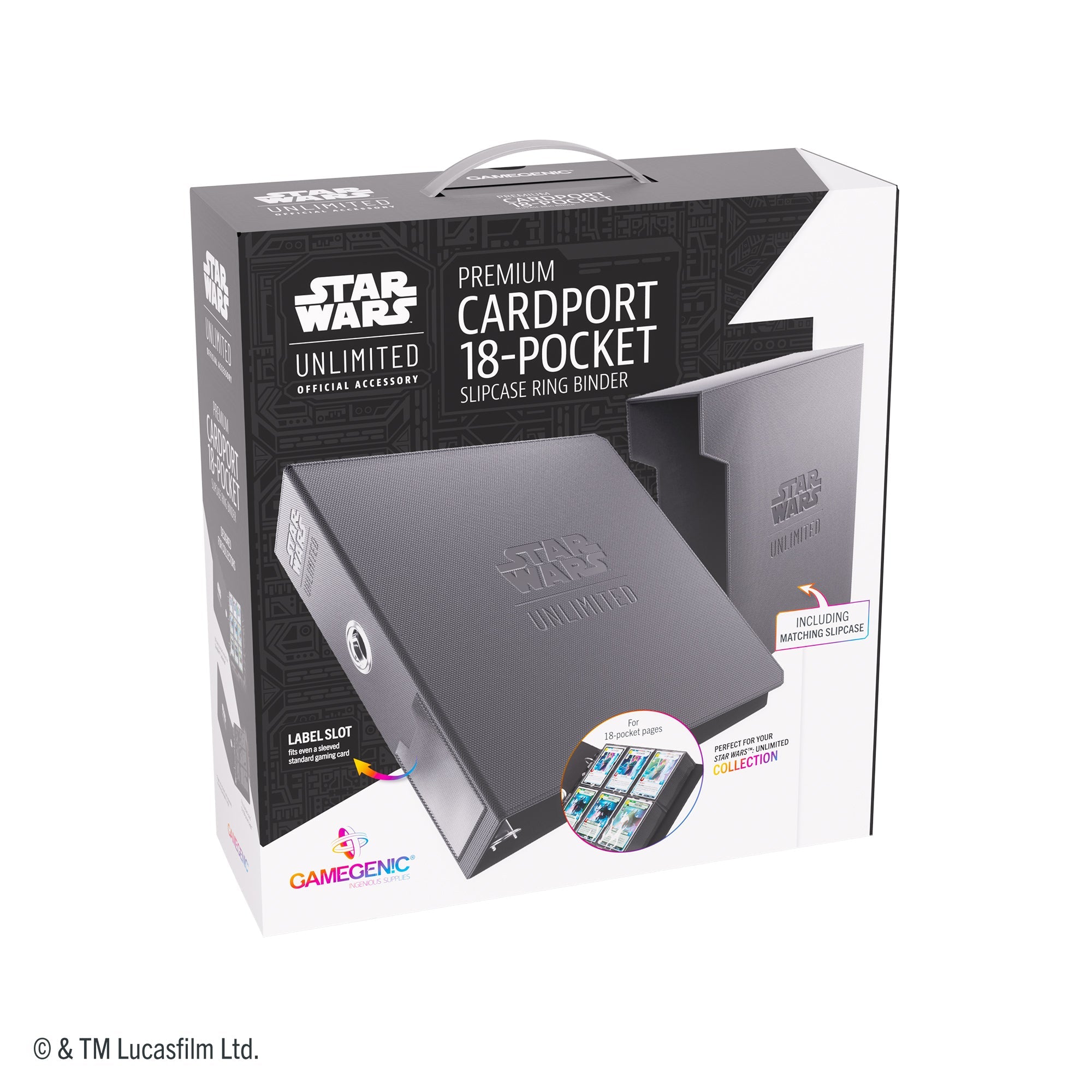 Star Wars Unlimited: Premium Cardport 18-Pocket