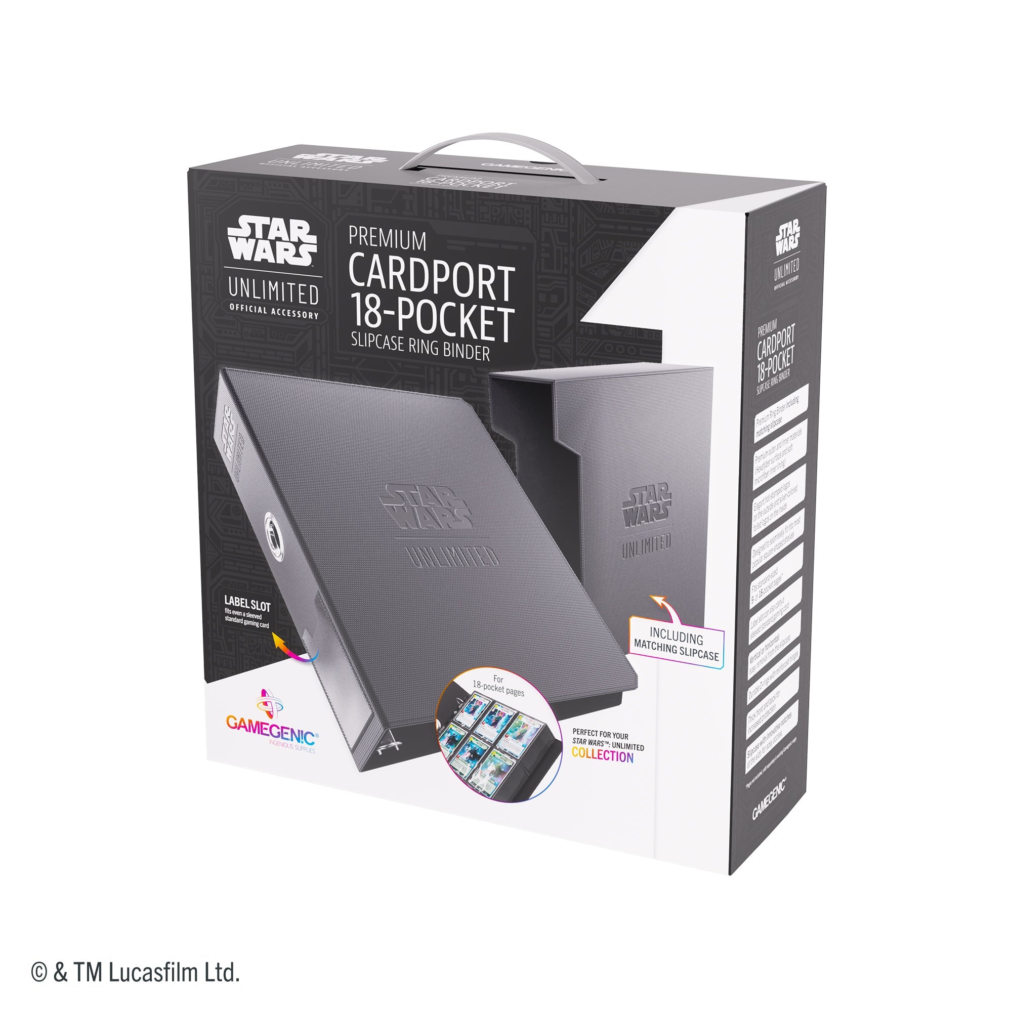 Star Wars Unlimited: Premium Cardport 18-Pocket