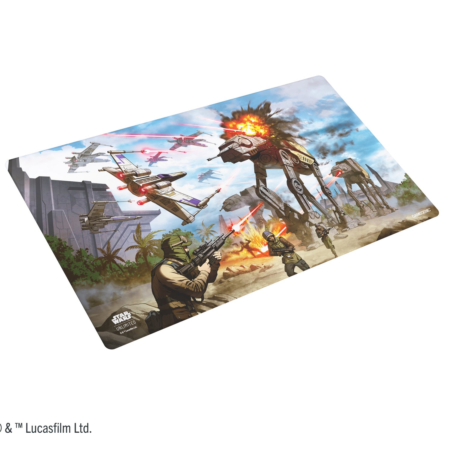 Star Wars Unlimited: Game Mat Battle of Scarif