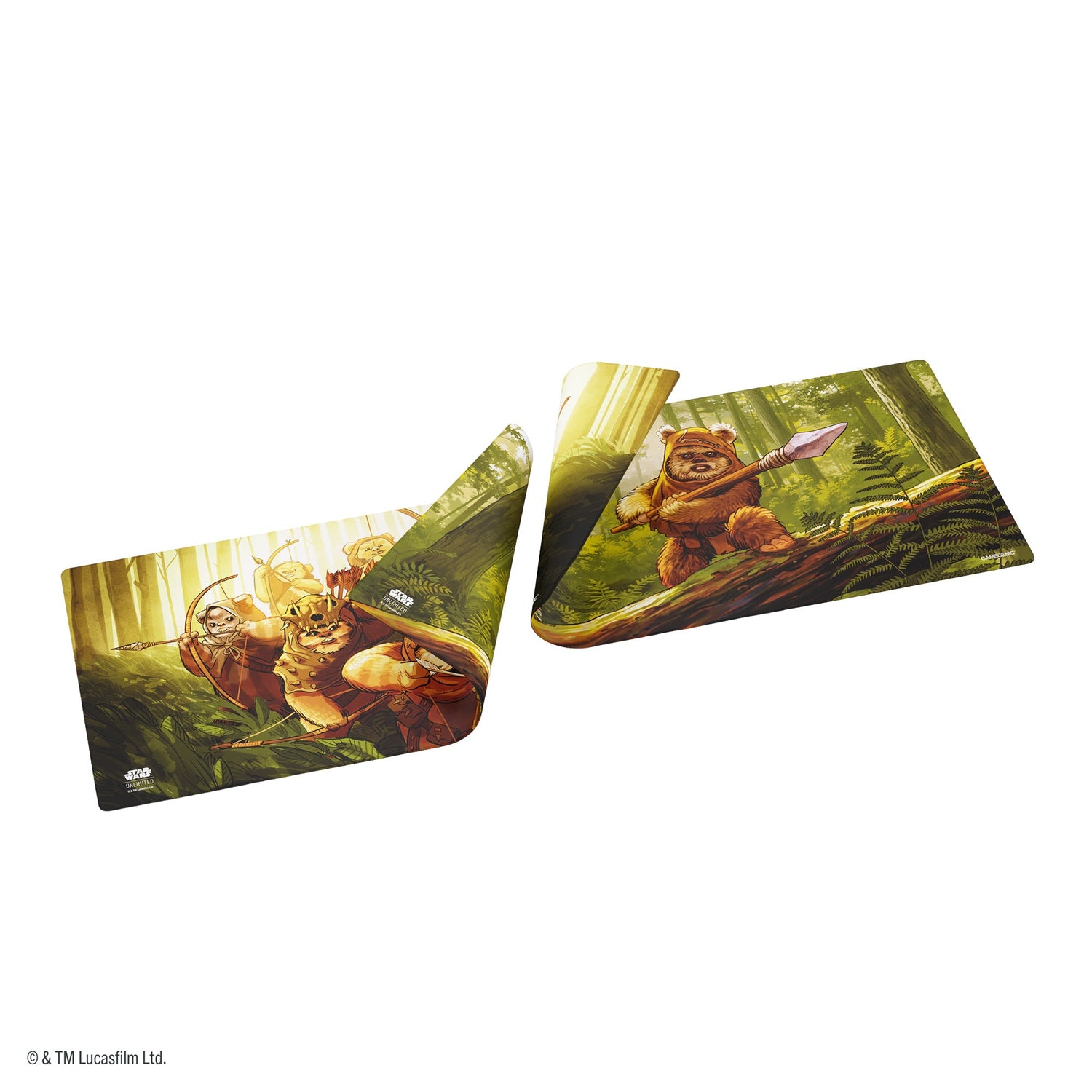 Star Wars Unlimited: Double-Sided Game Mat - Wicket &amp; Ewok Archers