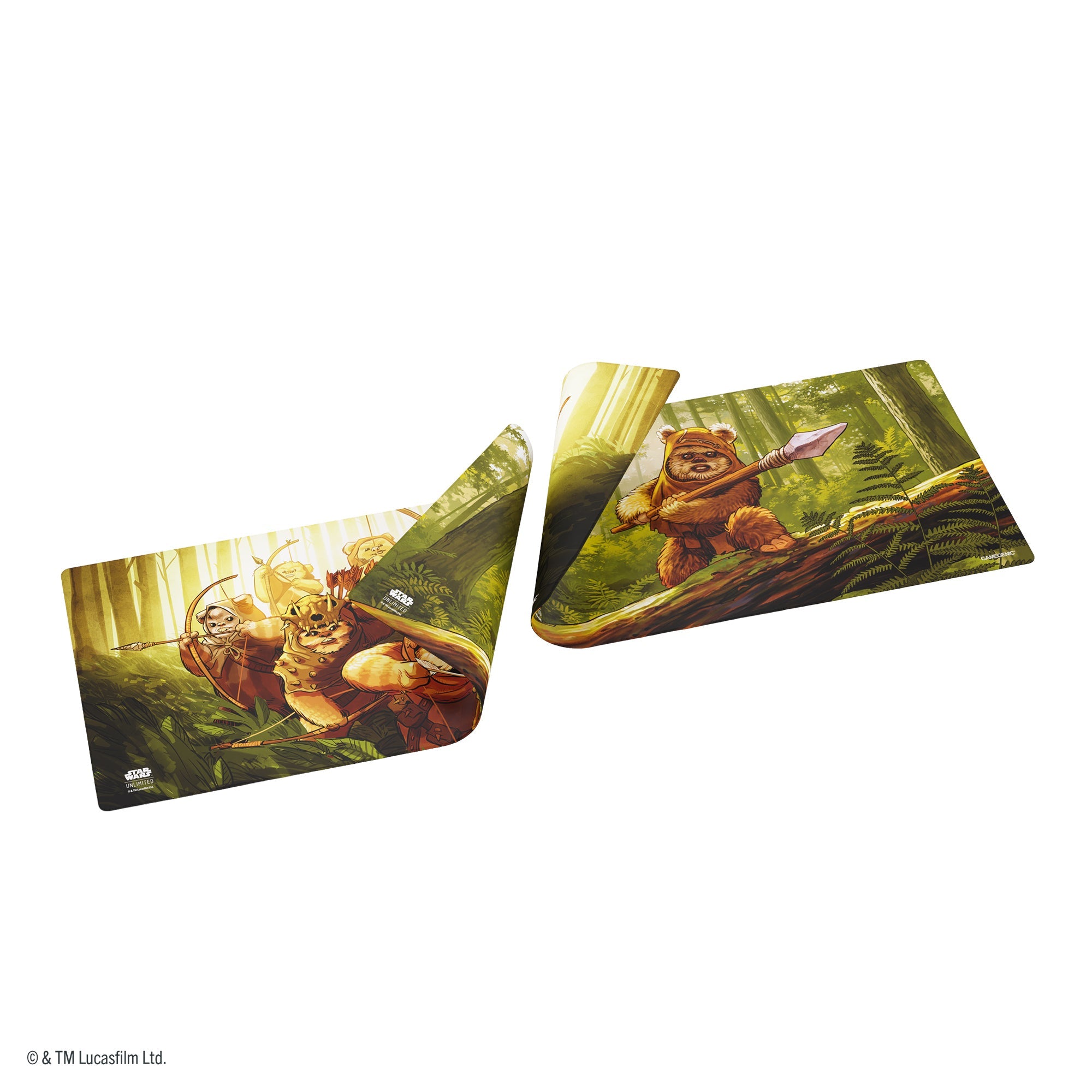 Star Wars Unlimited: Double-Sided Game Mat - Wicket &amp; Ewok Archers