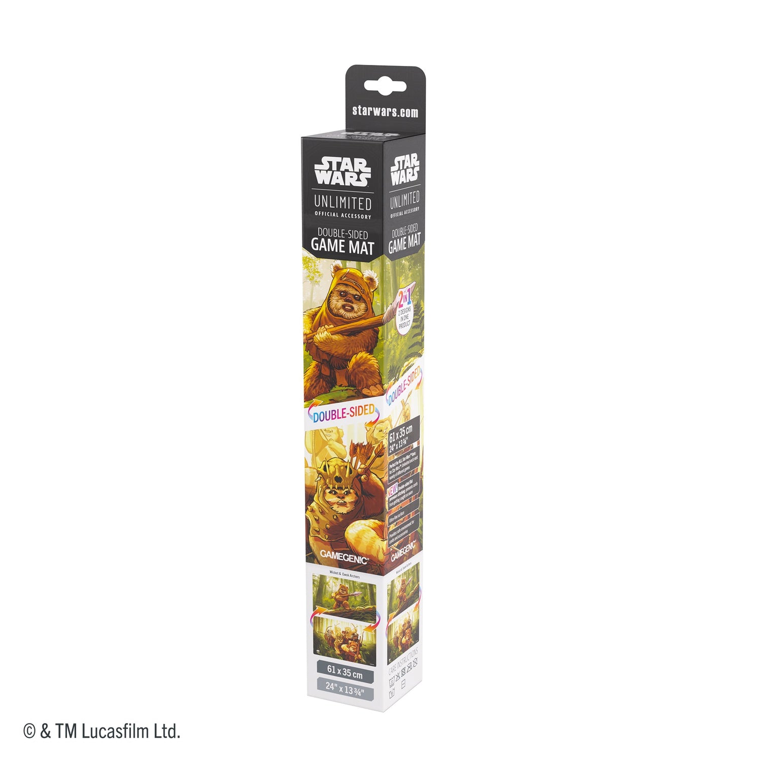 Star Wars Unlimited: Double-Sided Game Mat - Wicket &amp; Ewok Archers